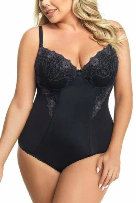 Crop Bodysuits to Pair with High - Waisted BottomsGorsenia Lingerie Livia Shapewear Bodysuit