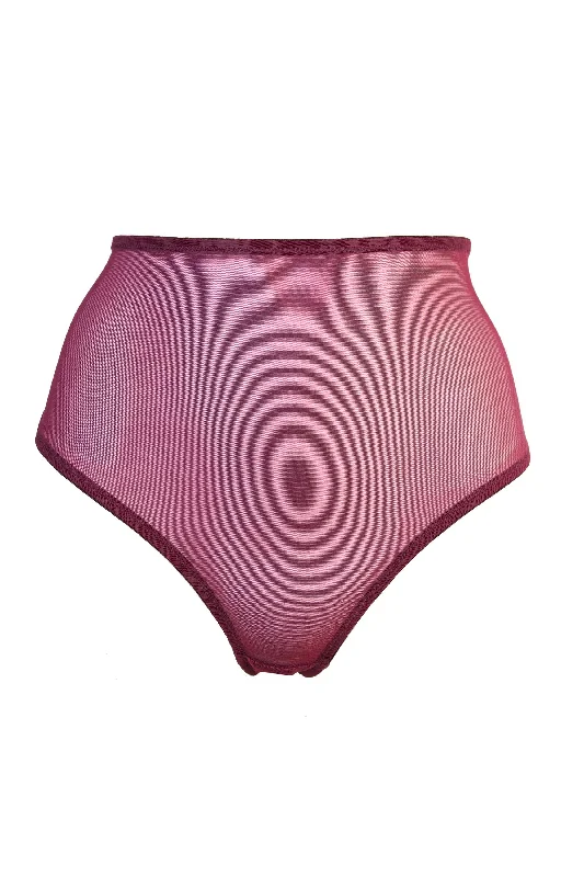 Women's compression briefs for improved circulationJuliet Wine High Waist Brief Curve