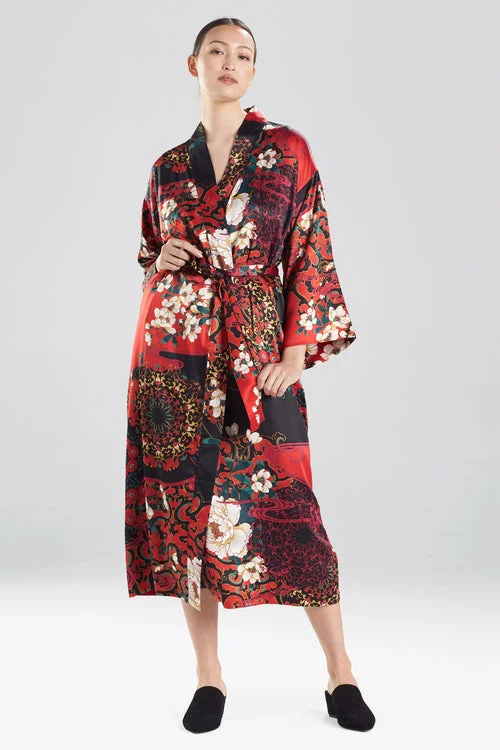 women robes with embroidery detailsImperial Lotus Robe