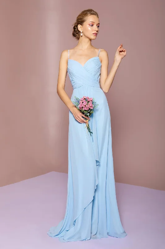 women sexy dresses for salsa nightsLong Formal Chiffon Dress Bridesmaid