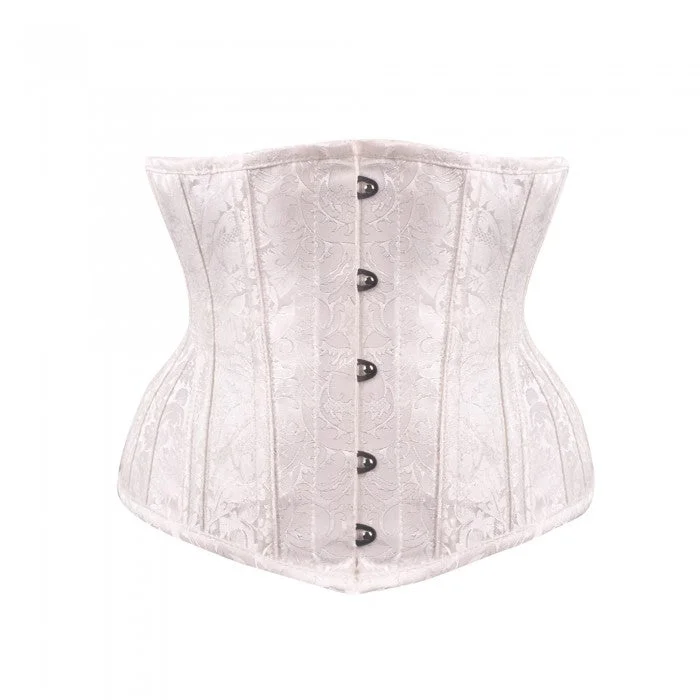 beaded women bustiers and corsetsElias Ivory Brocade Bridal Underbust Corset