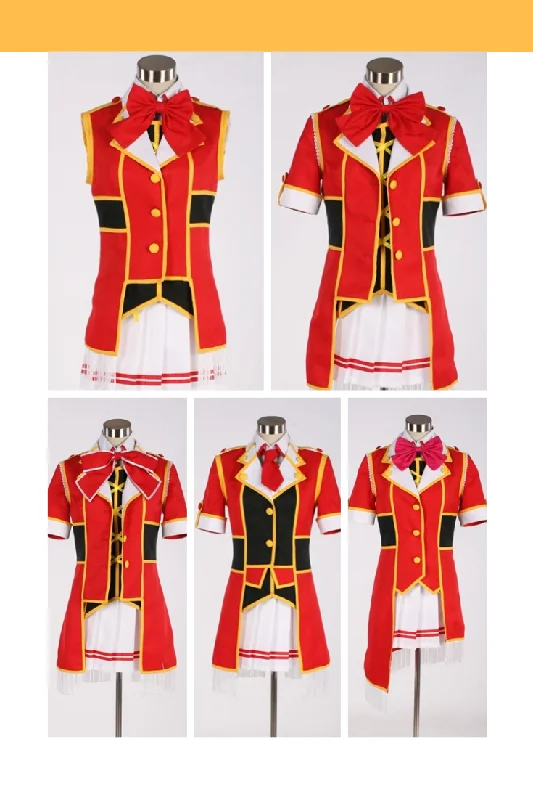 women video game cosplay costumes detailedLove Live Our Live, Life With You Cosplay Costume