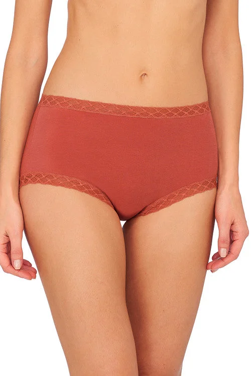 Women's high - waisted briefs with a lace trimBliss Full Brief