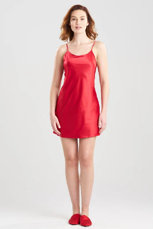 women lounge dress with a thermal - regulating fabric for year - round useGlamour Chemise