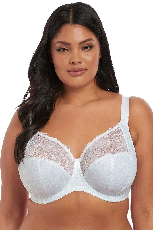 Women's bras crafted from stretchy spandexElomi Morgan Underwire Full Cup Banded Bra, White | White Elomi Morgan Bra