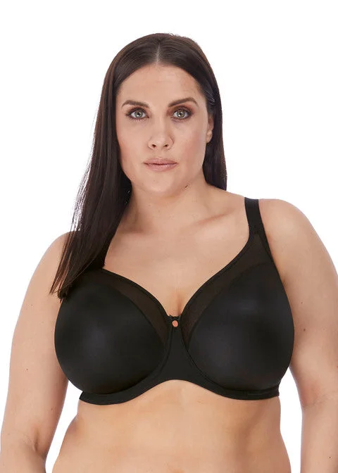 Women's polka - dot brasElomi Smooth UW Molded T-Shirt Bra, Black | Elomi Smooth Bra | Black Elomi Smooth