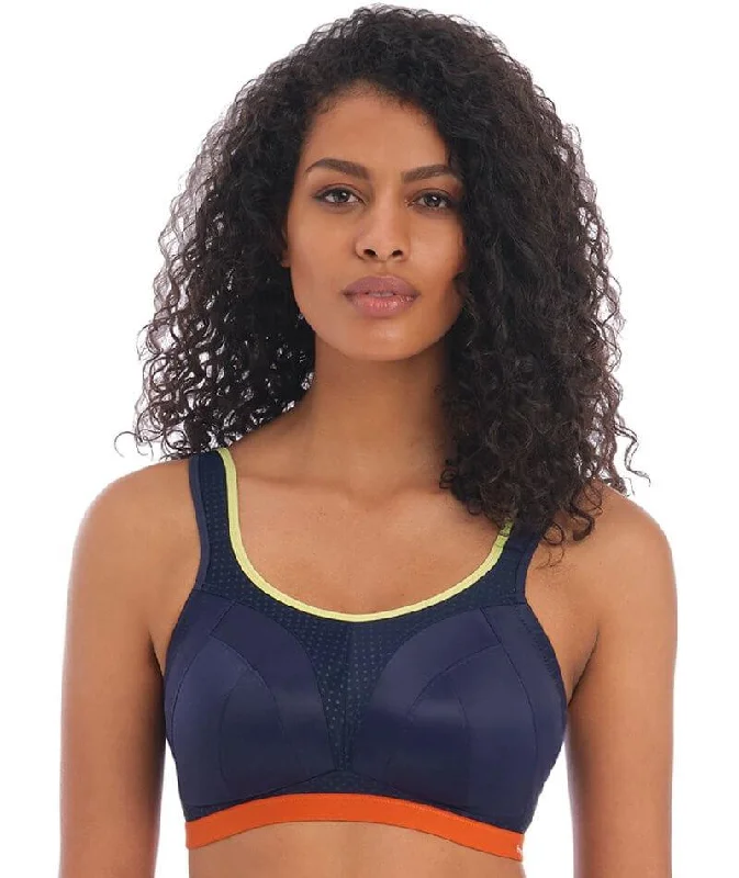 Women's maternity bras with adjustable strapsFreya Active Dynamic Wire-Free Sports Bra - Navy Spice