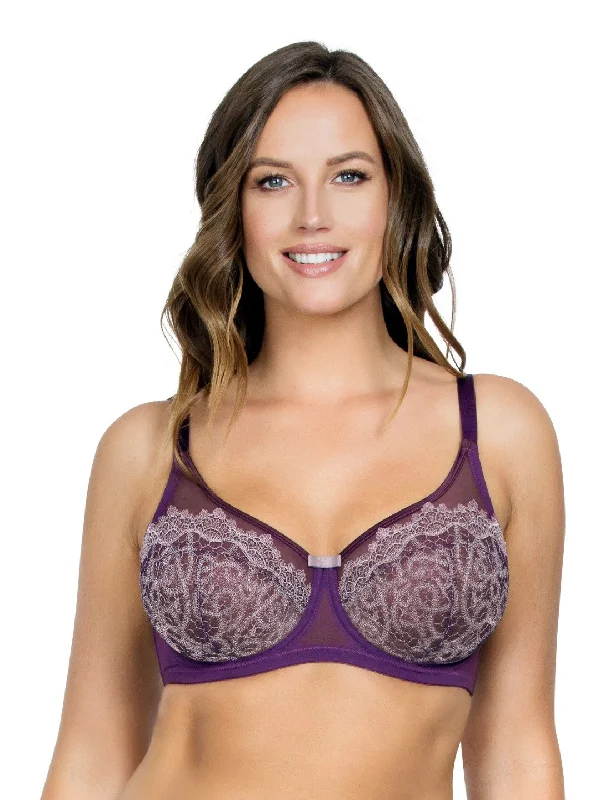 Women's bras with a contoured cup designLulu Underwire Bra - Grape - P5612