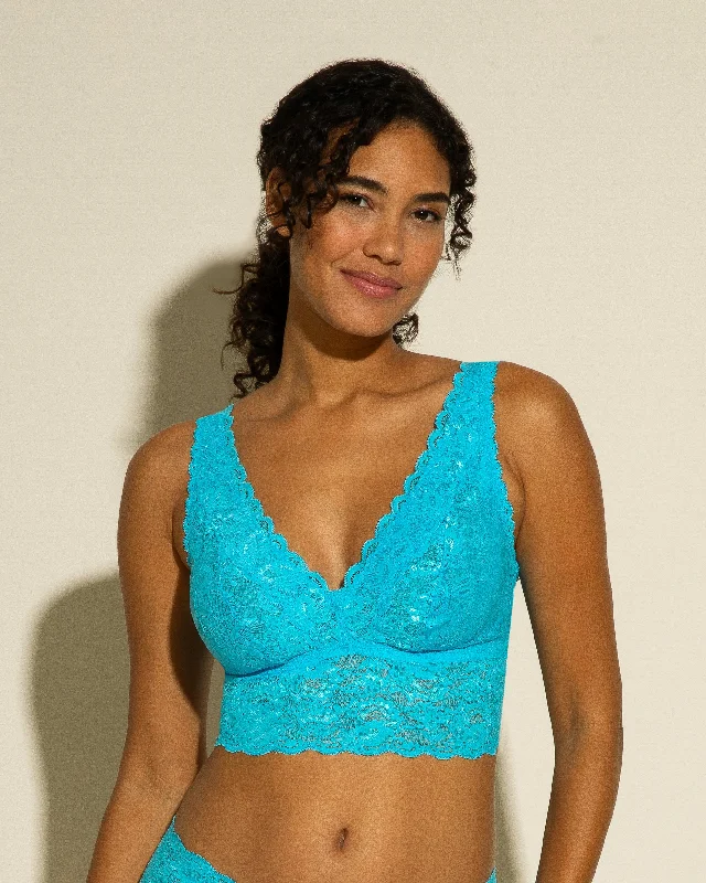 Women's bras with a cooling fabricBralette Alta Con Scollatura Profonda