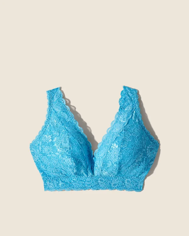 Women's padded bras for a more rounded shapeBralette Super Curvy A Corpetto Con Scollatura A V