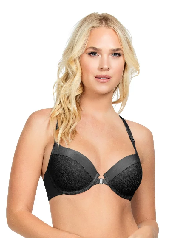 Women's bras with removable padsNouveau Racerback Padded Bra - Black - A1531