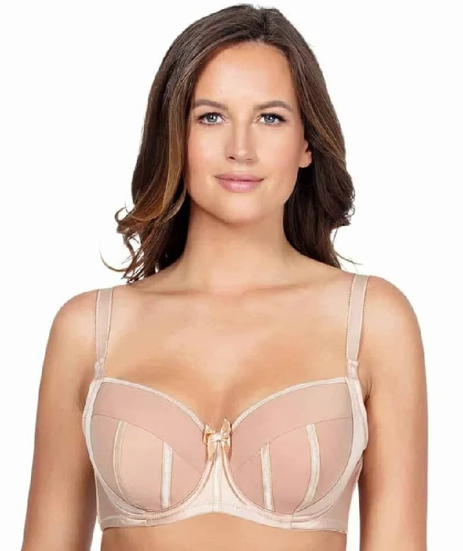 Women's bras with a seamless constructionParfait Charlotte Padded Underwired Bra - True Nude