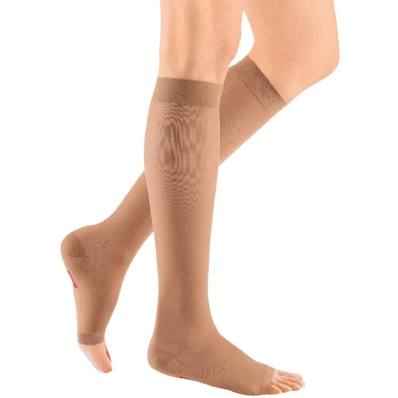 Women's thermal socks for cold weatherMediven Sheer & Soft Women's Knee High 20-30 mmHg, Open Toe