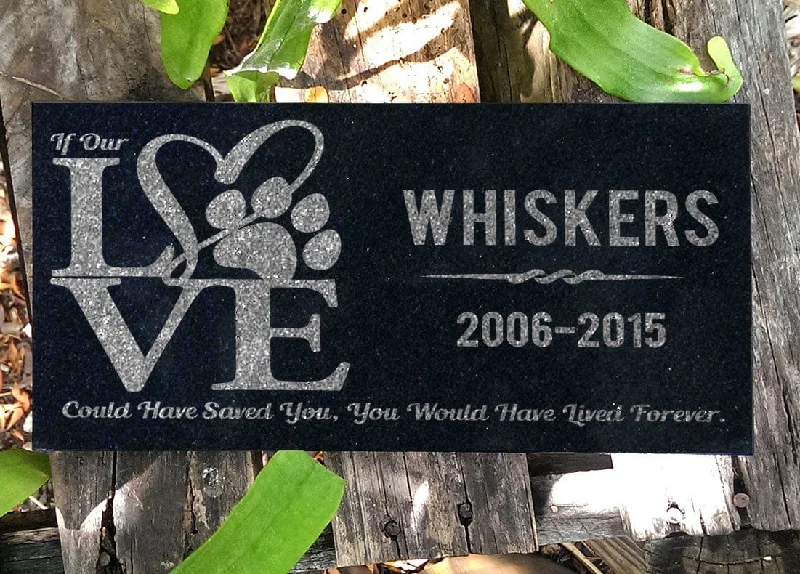 Moisture - wicking stockings for keeping feet dryIf Our LOVE Could Have Save You | Personalized Pet Memorial Stone