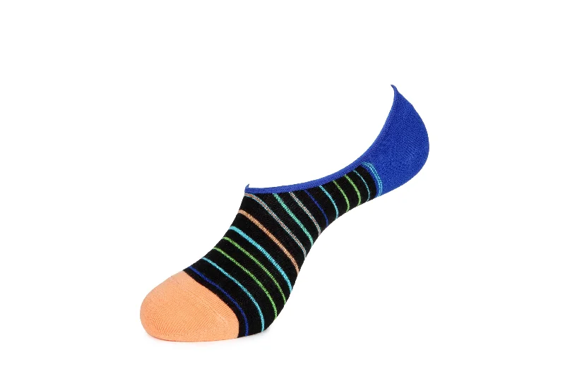 Women's quick - dry socks for water activitiesCandy Stripe-No Shows