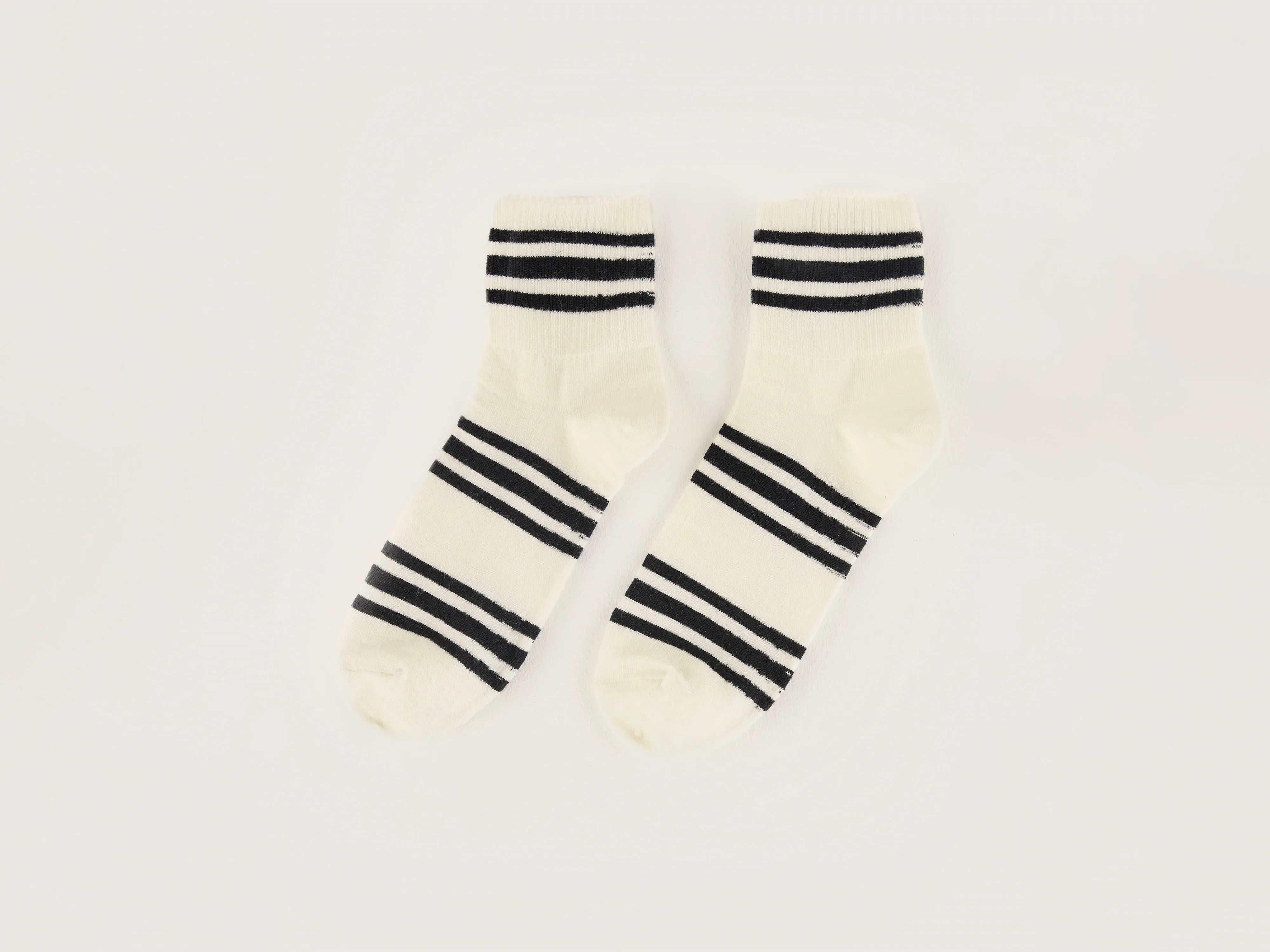 Women's cashmere - blend socks for extra softnessBitia ankle socks (242 / W / STRIPE A)