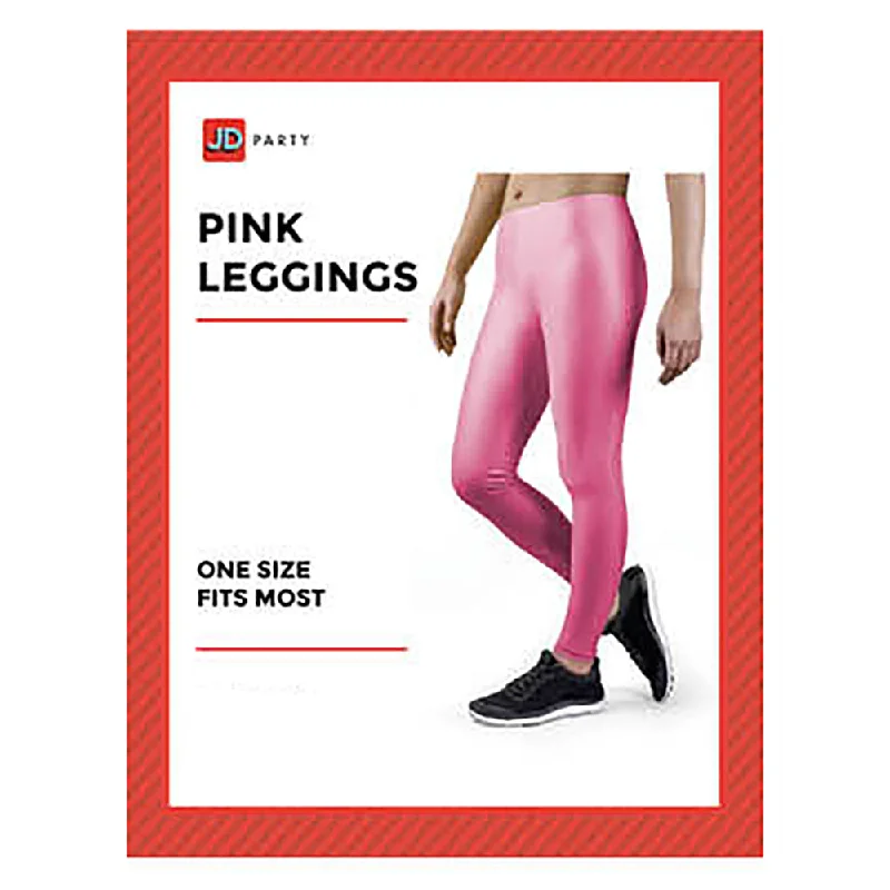 women tights with a blend of spandex for stretchLeggings Pink