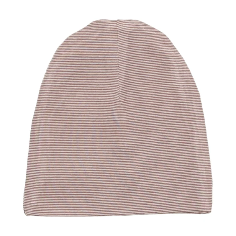 women tights for a movie - night at home in comfortLil Legs Striped Lounge Beanie - Rosewood